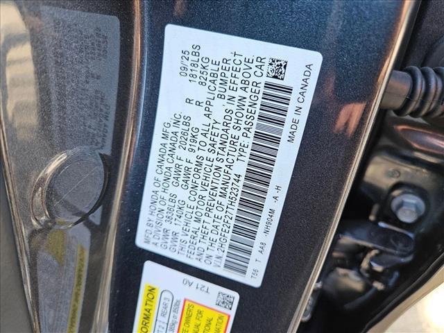 used 2026 Honda Civic car, priced at $25,495