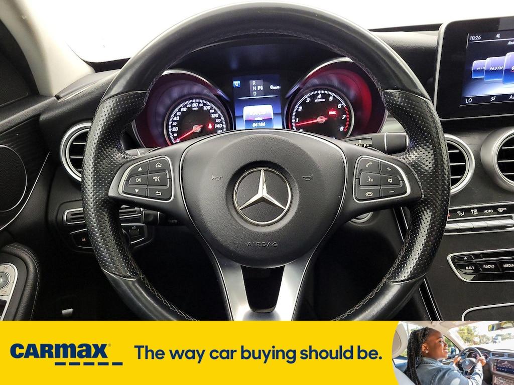 used 2016 Mercedes-Benz C-Class car, priced at $17,998