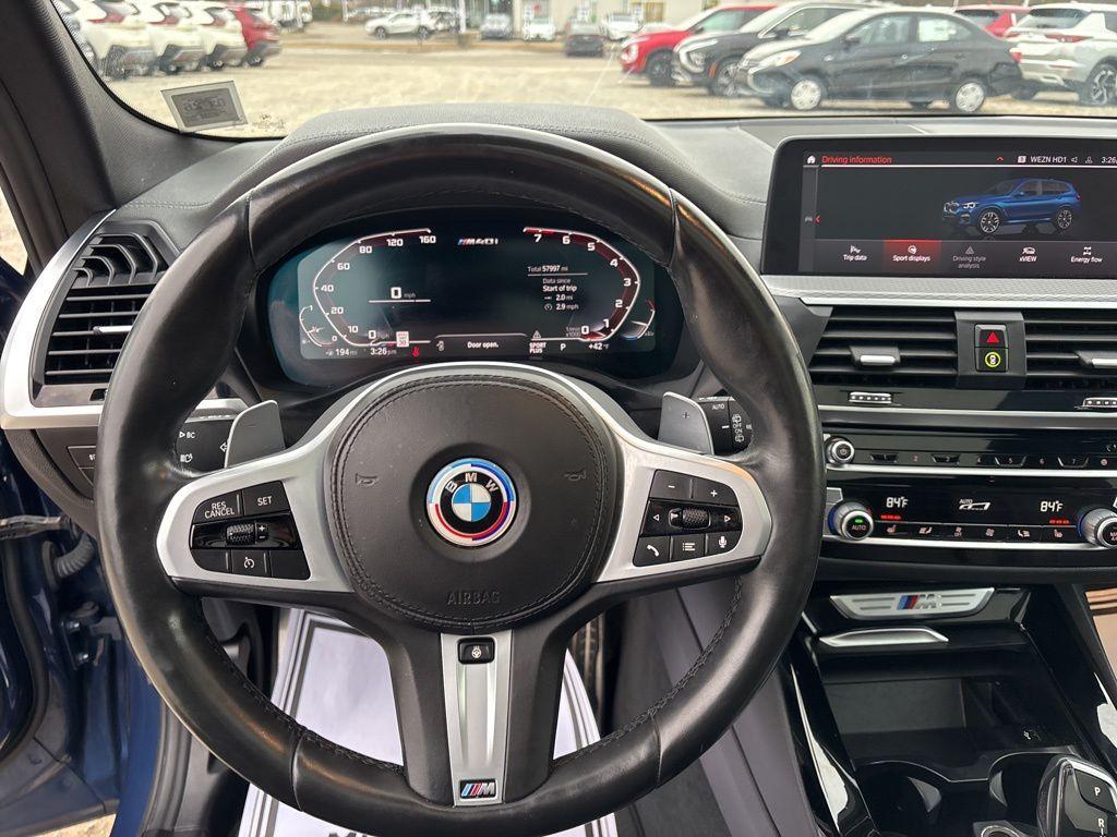 used 2020 BMW X3 car, priced at $27,255