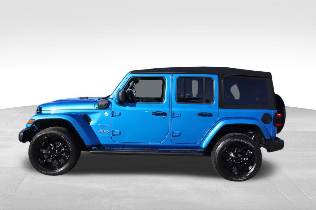 used 2021 Jeep Wrangler Unlimited 4xe car, priced at $28,555