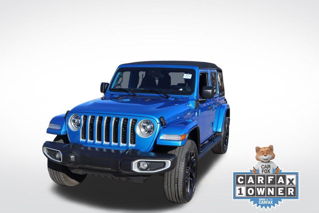 used 2021 Jeep Wrangler Unlimited 4xe car, priced at $29,555