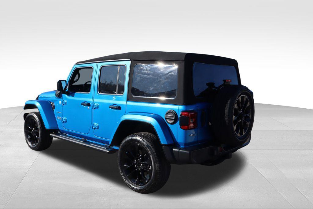 used 2021 Jeep Wrangler Unlimited 4xe car, priced at $28,555