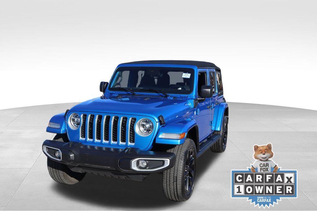 used 2021 Jeep Wrangler Unlimited 4xe car, priced at $28,555