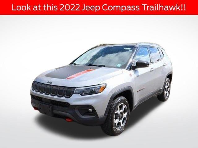 used 2022 Jeep Compass car, priced at $21,094