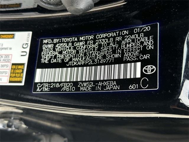 used 2020 Toyota Prius Prime car, priced at $19,998