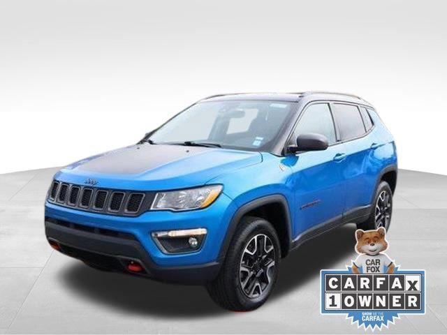 used 2021 Jeep Compass car, priced at $15,555