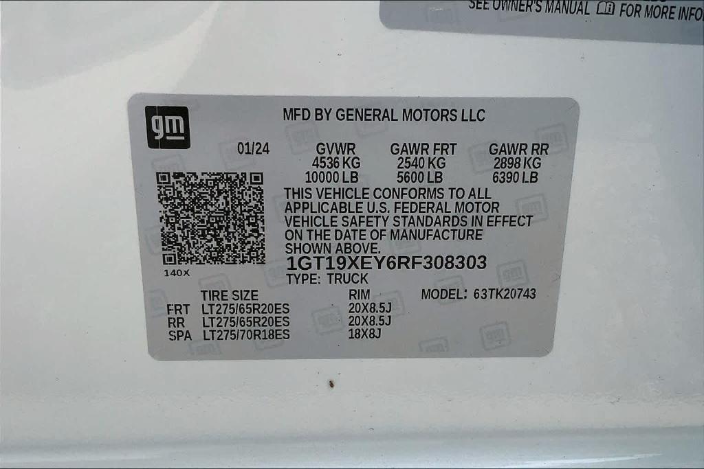 new 2024 GMC Sierra 2500 car, priced at $96,965