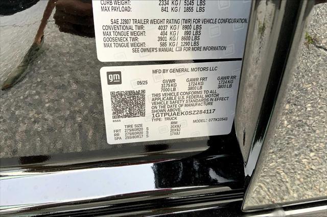 new 2025 GMC Sierra 1500 car, priced at $52,954