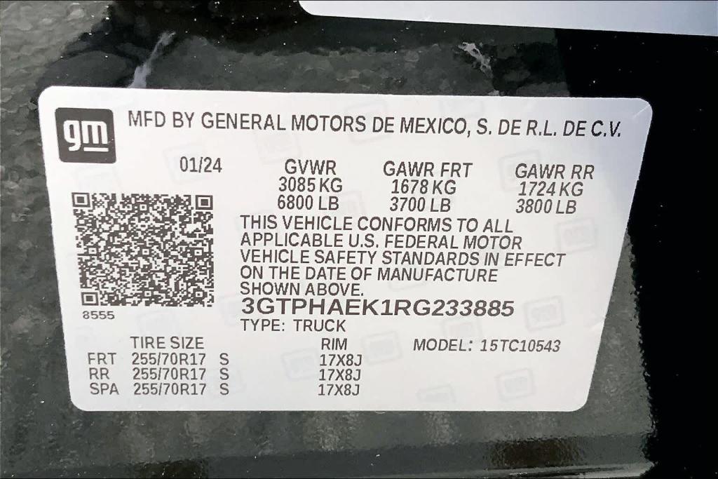 new 2024 GMC Sierra 1500 car, priced at $32,915