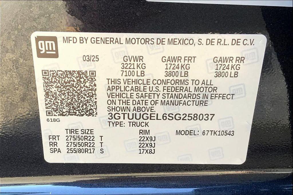 new 2025 GMC Sierra 1500 car, priced at $79,970