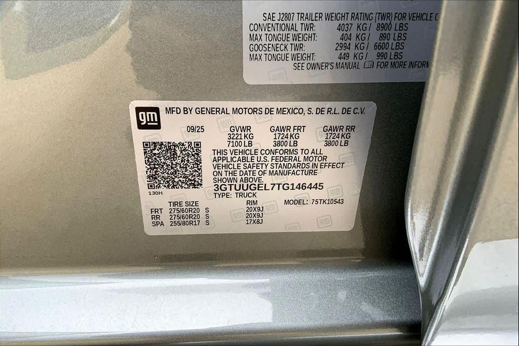 new 2026 GMC Sierra 1500 car, priced at $77,250