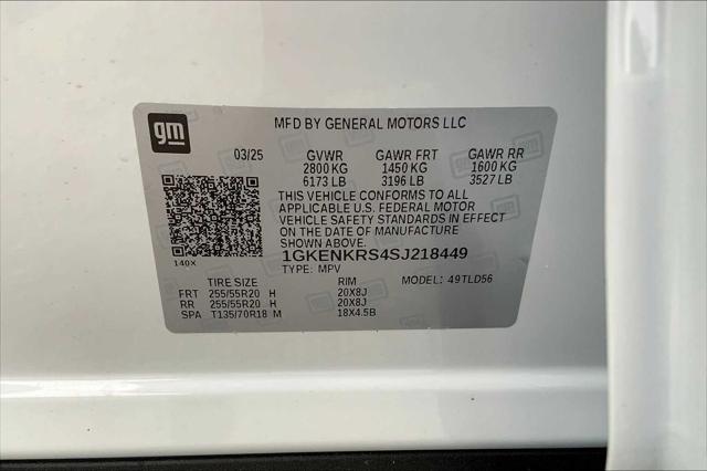 new 2025 GMC Acadia car, priced at $50,775