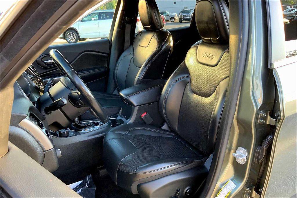 used 2019 Jeep Cherokee car, priced at $18,853