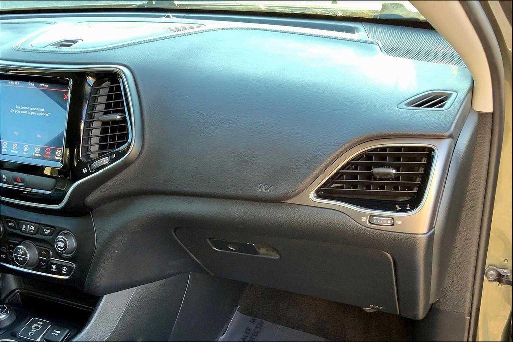 used 2019 Jeep Cherokee car, priced at $18,853