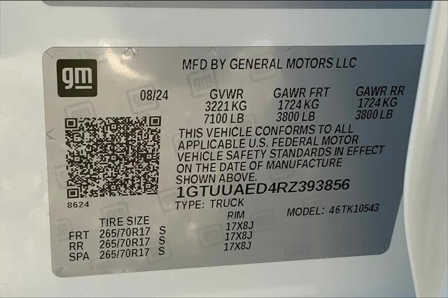 used 2024 GMC Sierra 1500 car