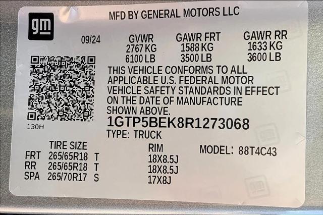 new 2024 GMC Canyon car, priced at $45,005