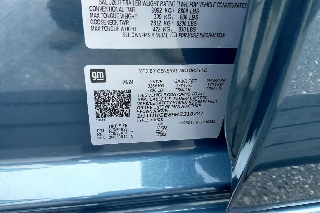 new 2024 GMC Sierra 1500 car, priced at $76,330