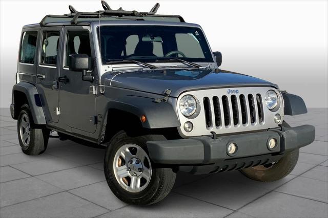 used 2017 Jeep Wrangler Unlimited car, priced at $19,997