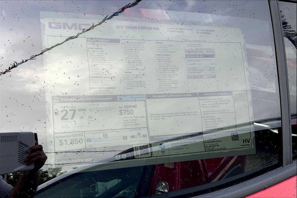 new 2026 GMC Terrain car, priced at $31,940