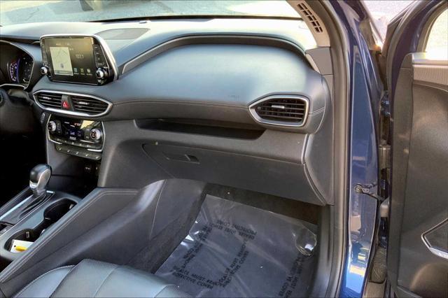 used 2020 Hyundai Santa Fe car, priced at $24,995