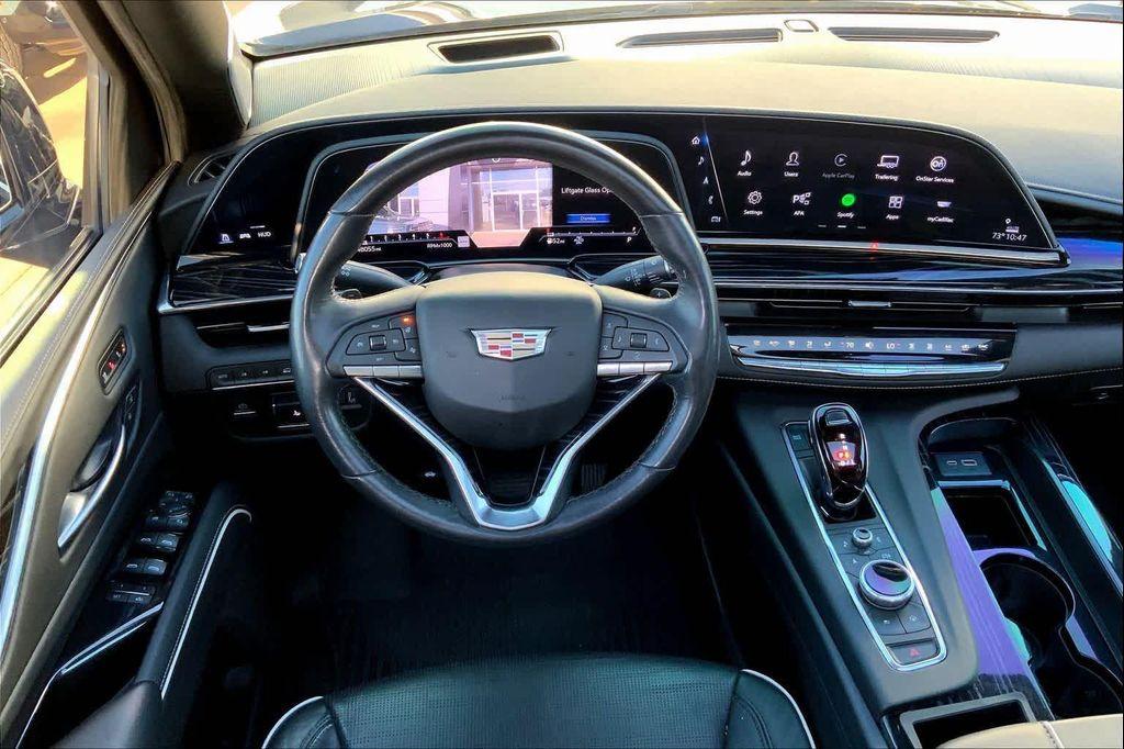 used 2023 Cadillac Escalade ESV car, priced at $69,490