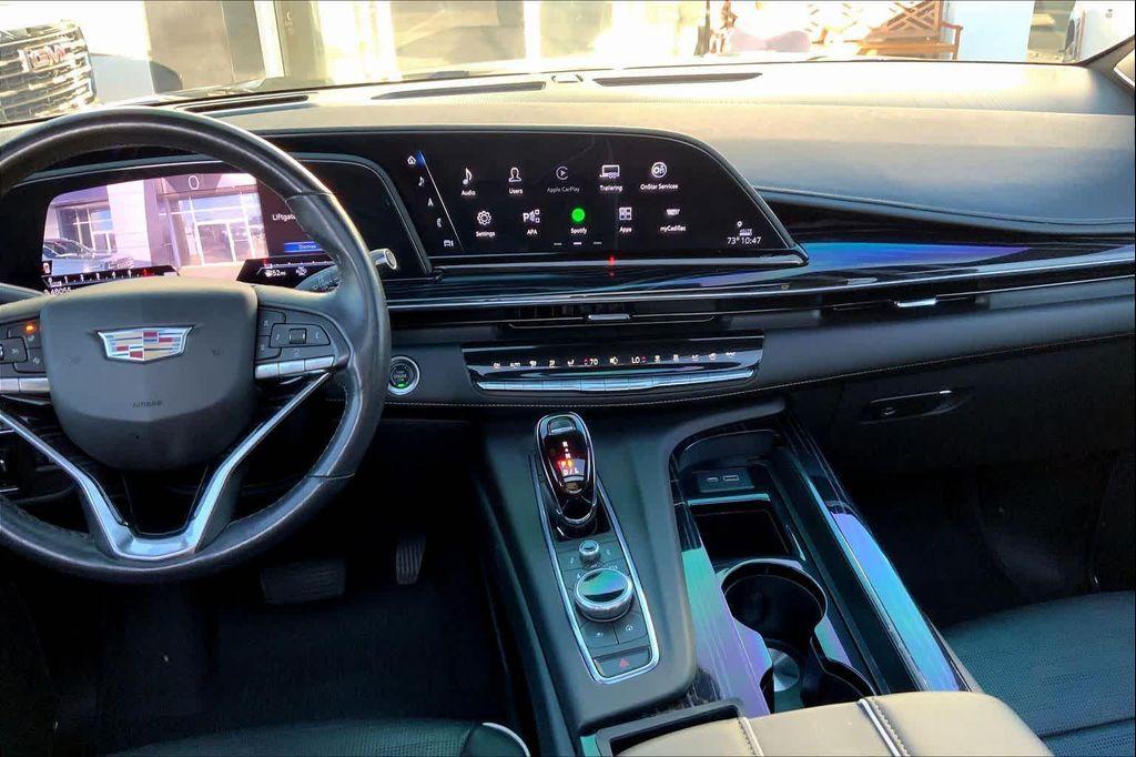 used 2023 Cadillac Escalade ESV car, priced at $69,490