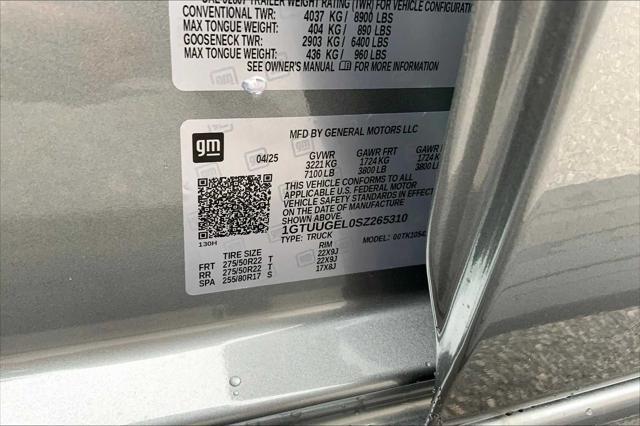 new 2025 GMC Sierra 1500 car, priced at $80,500
