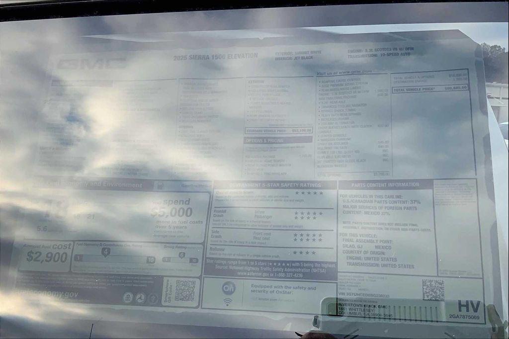 new 2025 GMC Sierra 1500 car, priced at $60,885