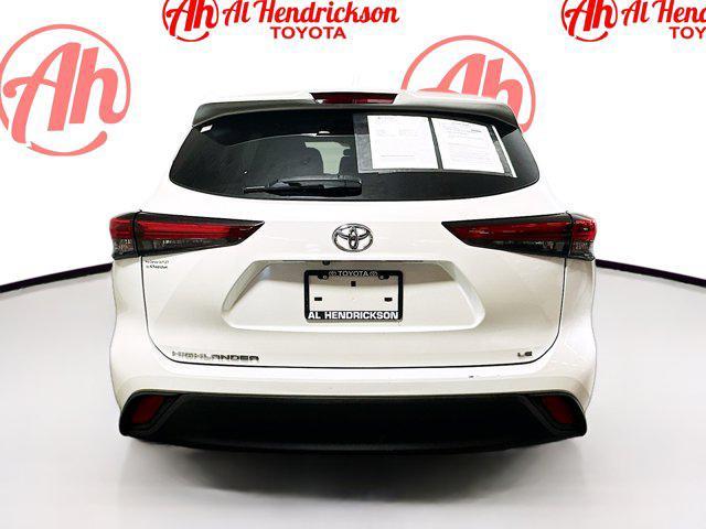 used 2021 Toyota Highlander car, priced at $24,977