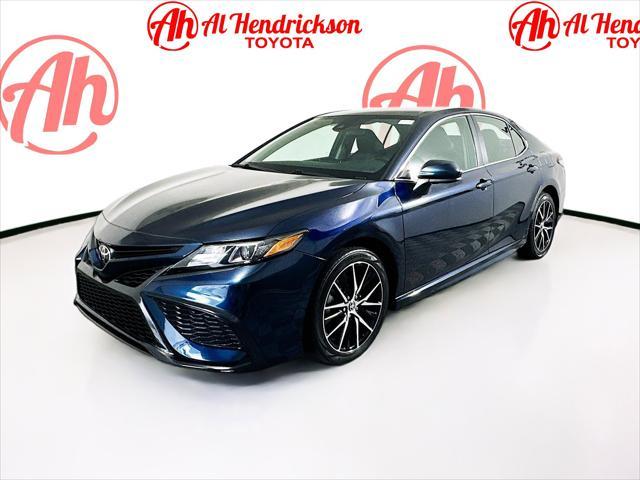 used 2021 Toyota Camry car, priced at $19,477