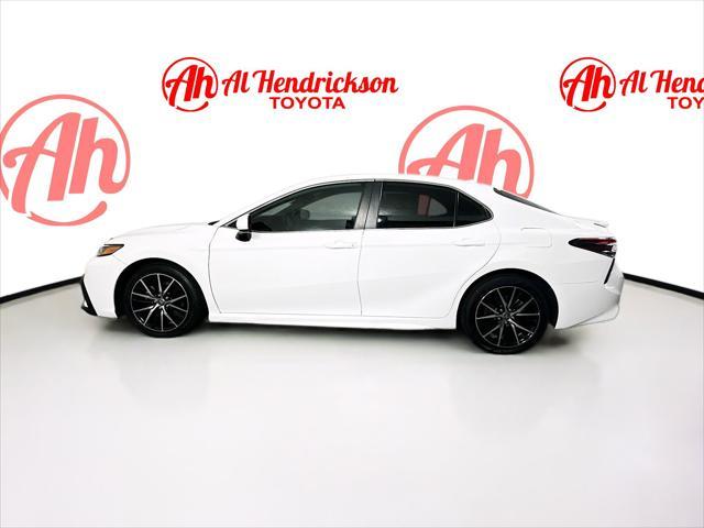 used 2021 Toyota Camry car, priced at $18,977