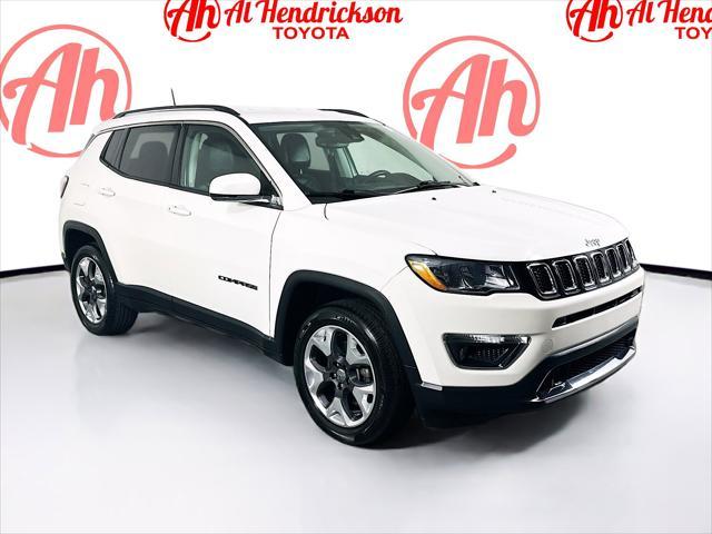 used 2021 Jeep Compass car, priced at $17,244