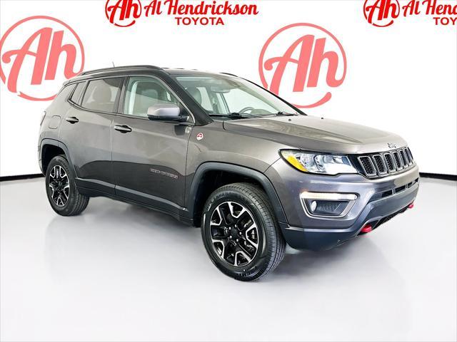 used 2021 Jeep Compass car, priced at $19,693