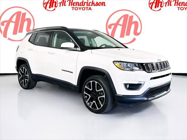 used 2018 Jeep Compass car, priced at $18,566