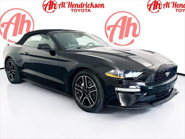 used 2021 Ford Mustang car, priced at $18,599