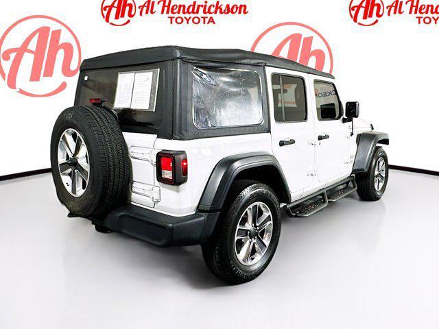 used 2020 Jeep Wrangler Unlimited car, priced at $23,977