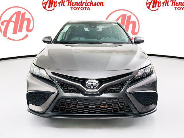 used 2021 Toyota Camry car, priced at $19,277