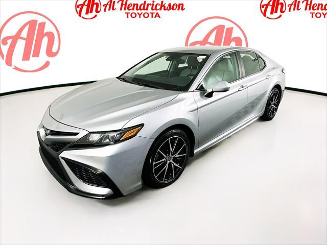 used 2021 Toyota Camry car, priced at $19,977