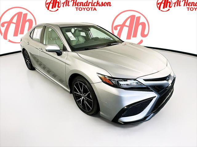 used 2021 Toyota Camry car, priced at $19,977