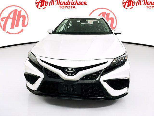 used 2021 Toyota Camry car, priced at $18,577