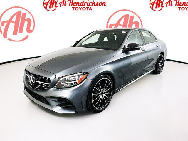 used 2021 Mercedes-Benz C-Class car, priced at $20,977