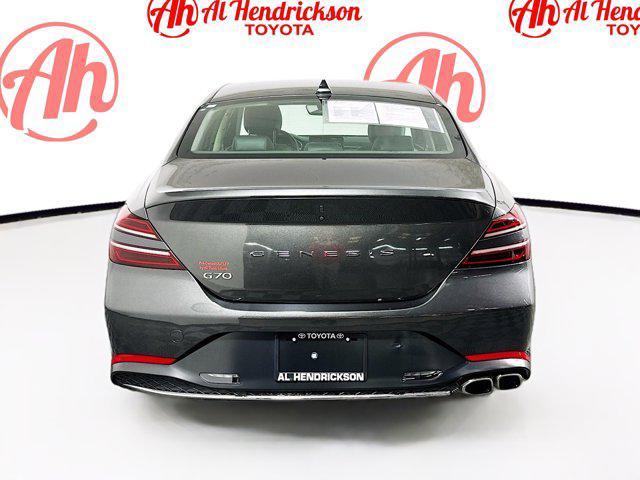 used 2022 Genesis G70 car, priced at $27,999