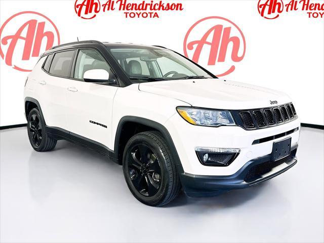 used 2021 Jeep Compass car, priced at $18,699