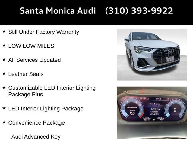 used 2022 Audi Q3 car, priced at $32,888