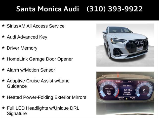 used 2022 Audi Q3 car, priced at $32,888