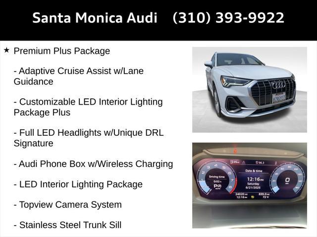 used 2022 Audi Q3 car, priced at $32,888