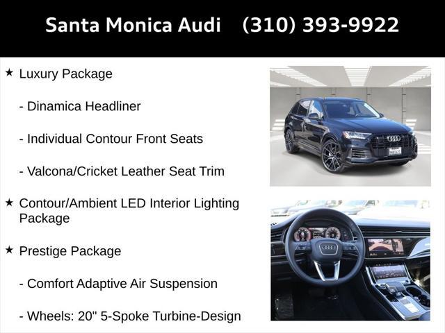 used 2023 Audi Q7 car, priced at $67,898