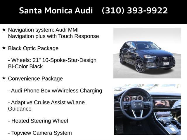 used 2023 Audi Q7 car, priced at $68,798