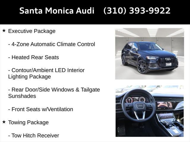 used 2023 Audi Q7 car, priced at $67,898