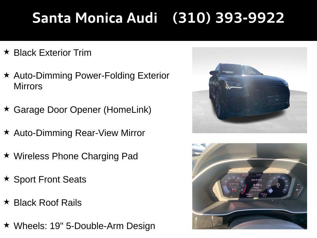 used 2024 Audi Q3 car, priced at $36,598